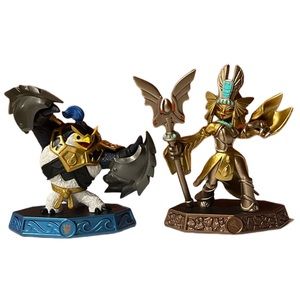 Skylanders Sensei King Pen & Golden Queen Figure Set
